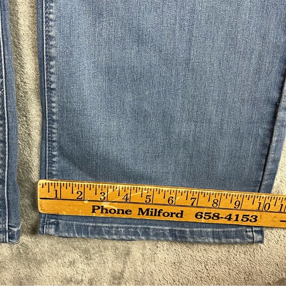 Hot in Hollywood NWT Silky Denim Pull On Bootcut Jeans 2XT Vital Stretch Tech - Picture 12 of 14